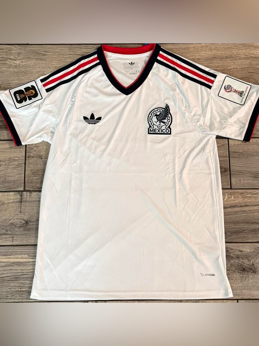 Adidas Mexico 2026 World Cup Away Jersey | Size Large | World Cup Badges